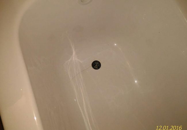отремонтировать акриловый вкладыш в ванну